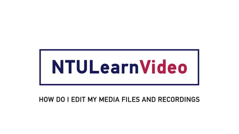 Thumbnail for 11  How Do I Edit My Media