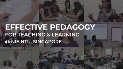 Thumbnail for Effective Pedagogy for teaching and learning