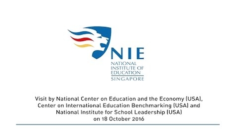 Thumbnail for NIE Receives Strong Accolade as a World Class Teacher Education Organisation