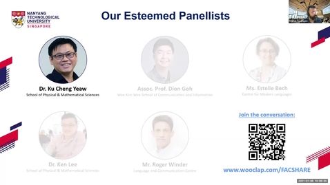 Thumbnail for Dr Ku Cheng Yeaw shares about Purposeful Student Engagement and Learning Using WooClap