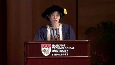 Thumbnail for Convocation 2017 - Speech by Guest Speaker Ms Lydia Lim from The Straits Times