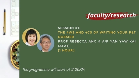Thumbnail for SDD 2020 - Faculty