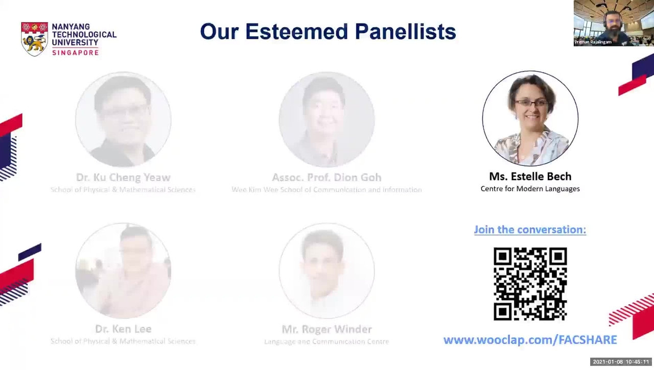 Ms Estelle Bech shares about Purposeful Student Engagement and Learning Using WooClap