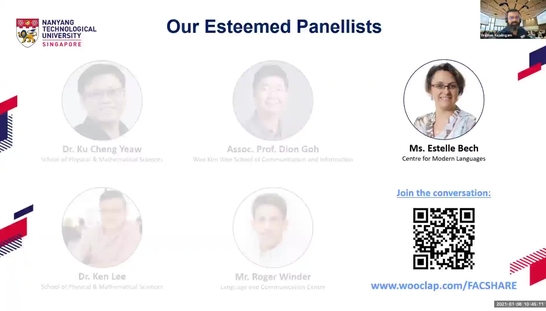 Ms Estelle Bech shares about Purposeful Student Engagement and Learning Using WooClap