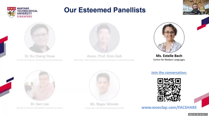 Ms Estelle Bech shares about Purposeful Student Engagement and Learning Using WooClap