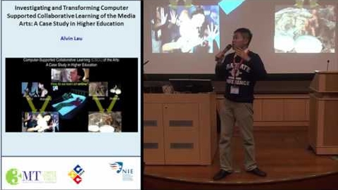Thumbnail for GSC2016 - Investigating &amp; Transforming Computer Supported Collaborative Learning of the Media Arts