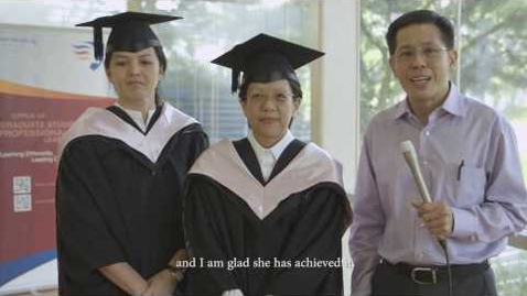 Thumbnail for Master of Education (Special Education) experience by Lim Ai Lay