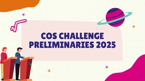 Thumbnail for Cos Challenge Prelims 2025