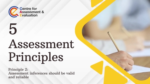 Thumbnail for Assessment 2nd Principle