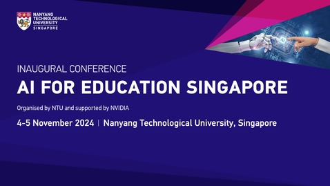 Thumbnail for AI For Education Singapore Highlight