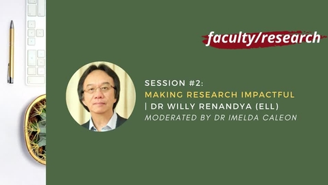 Thumbnail for SDD 2020 - Research