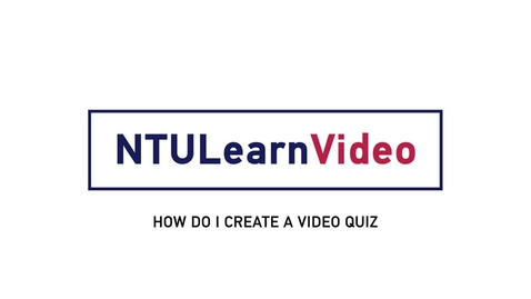 Thumbnail for 07 How Do I Create a Video Quiz