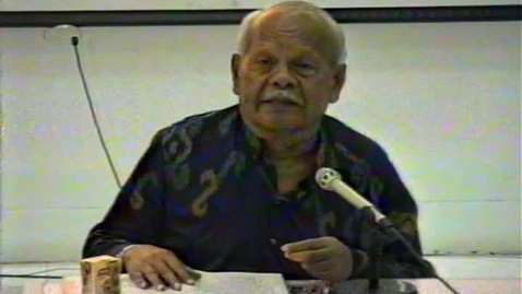 Thumbnail for Sejarah ASAS ‘50 oleh Mohd Ariff Ahmad (23/02/1999)