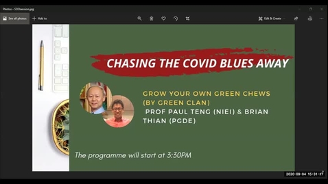 Thumbnail for Chasing the COVID Blues Away #2 - Grow your own green chews
