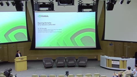 Thumbnail for Day 02 - Welcome Address by Dr Ng Aik Beng (NVIDIA) – Sharing of Developments in NVIDIA