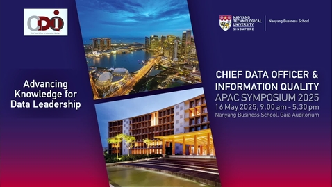 Thumbnail for CDOIQ-APAC Symposium 2025 - Part 2