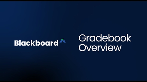 Thumbnail for Gradebook - Blackboard