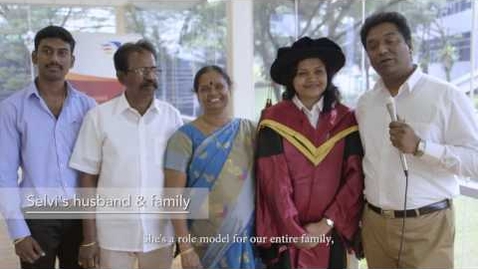 Thumbnail for Doctor of Philosophy (PhD) experience by Dr S.M.P Kalaiselvi