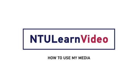 Thumbnail for 01  How To Use My Media