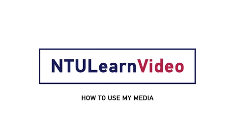 Thumbnail for How To Use My Media